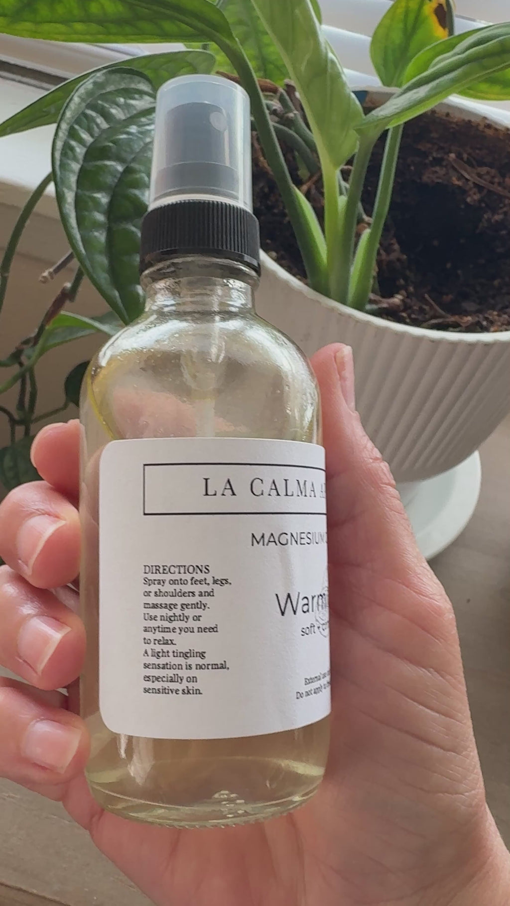Warm Citrus Magnesium Spray