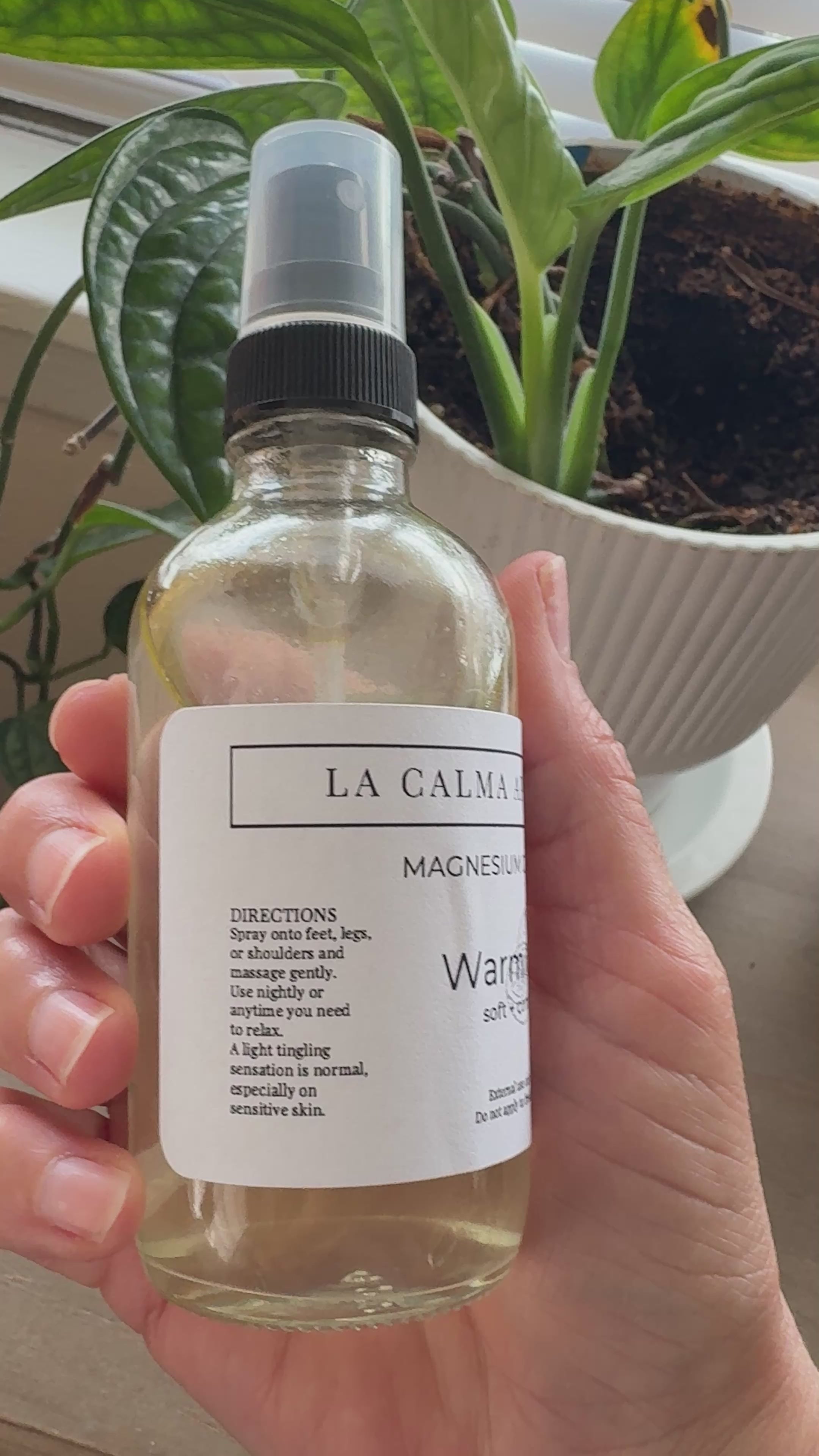 Warm Citrus Magnesium Spray